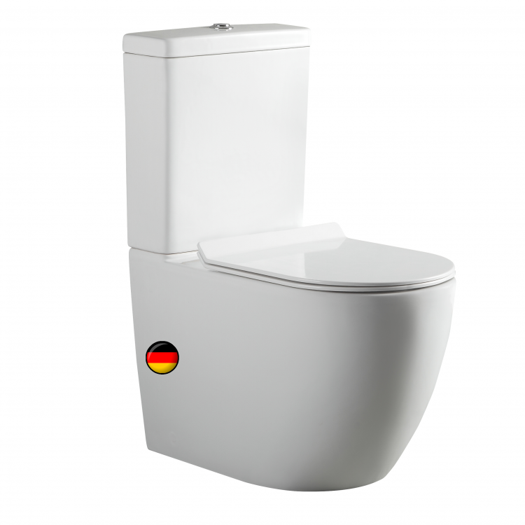 Унитаз-компакт Meer MR-2200 безободковый (белый)
