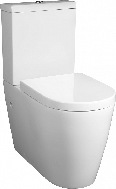 Напольный унитаз BelBagno MARINO BB105CPR  безободковый (белый) чаша