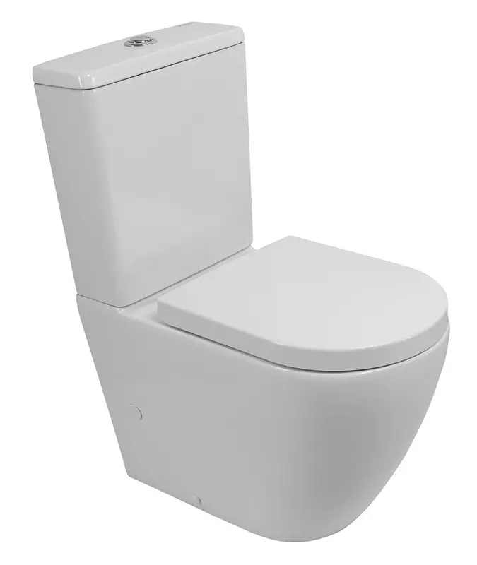 Напольный унитаз BelBagno SFERA-R BB2141CP-TOR безободковый (белый) чаша