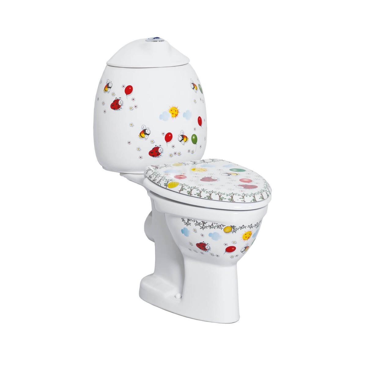 Унитаз детский Creavit Cocuk CK310-11CB00E-FF00 +KC0802.01.1000E (белый) чаша
