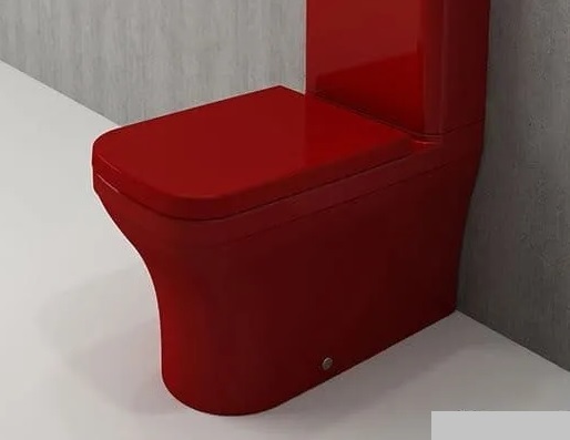 Напольный унитаз Bocchi Scala Arch 1133-019-0129 (красный) чаша