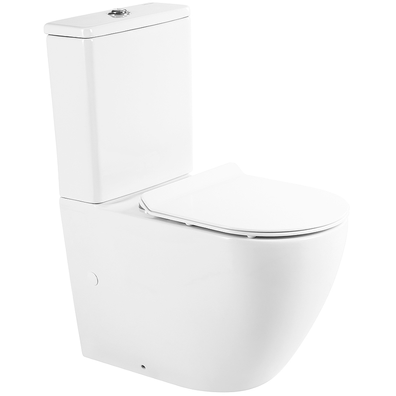 Напольный унитаз BelBagno SFERA-R BB2141CPR безободковый (белый) чаша