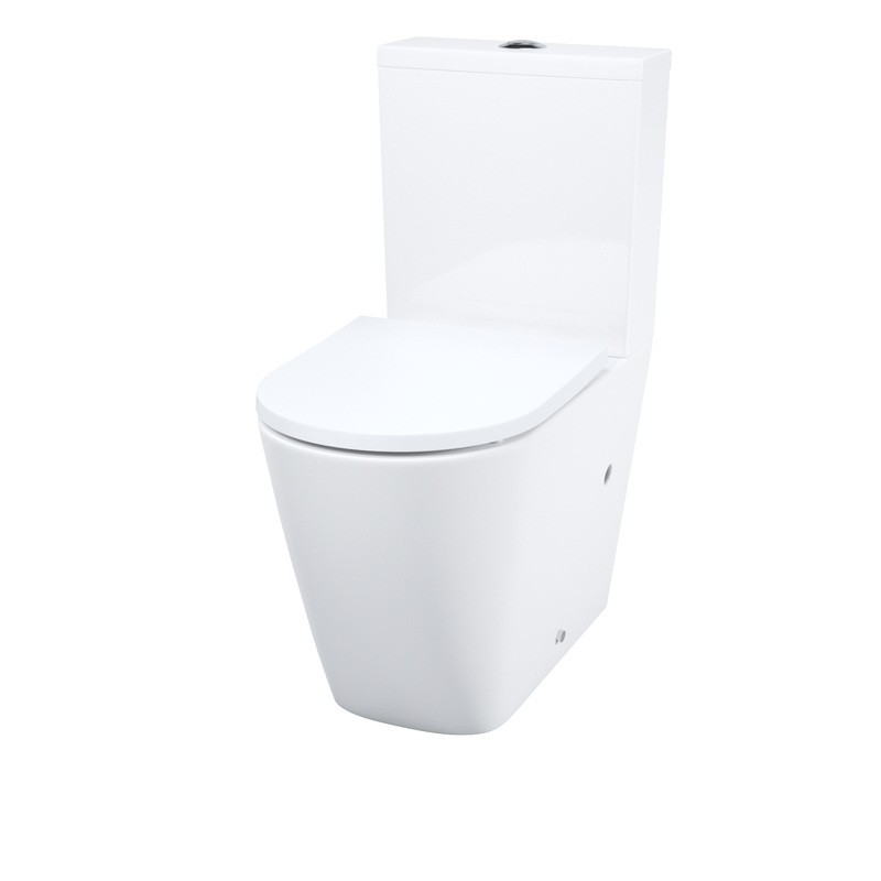 Унитаз-компактI DDIS Slide SLIRDSEi24 безободковый (белый) смыв торнадо