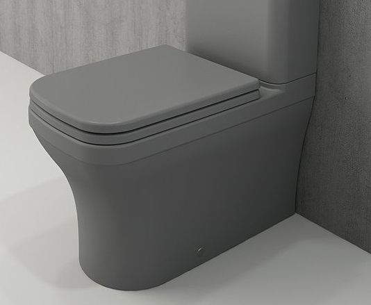 Напольный унитаз Bocchi Scala Arch 1133-006-0129 (серый матовый) чаша