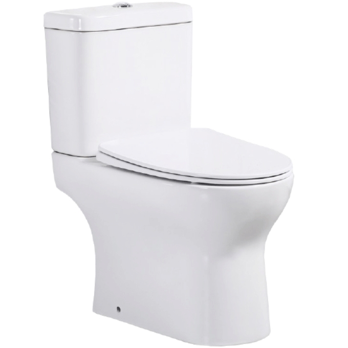 Напольный унитаз BelBagno STEAM BB130CPR безободковый (белый) чаша