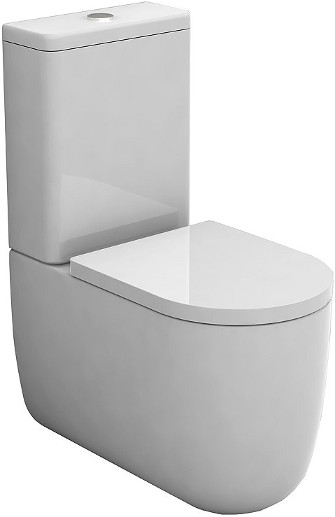 Унитаз-компакт Bien Vokha MDKD063N1VP0W6SZ0 безободковый (белый)