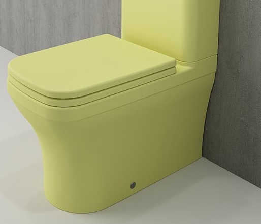 Напольный унитаз Bocchi Scala Arch 1133-026-0129 (желтый матовый) чаша