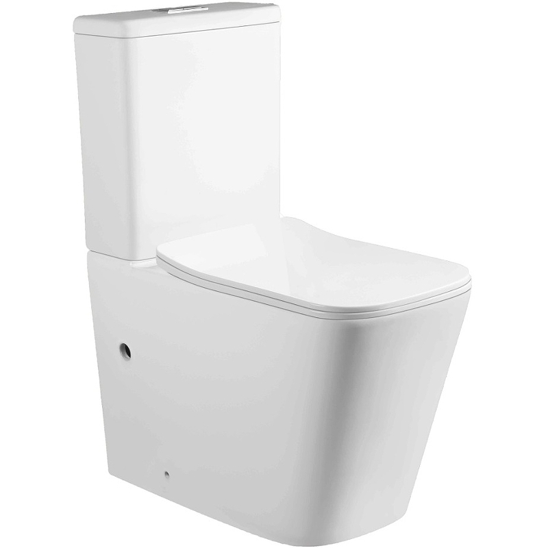 Унитаз-компакт Cerutti SPA Maiella CT10314 безободковый (белый)
