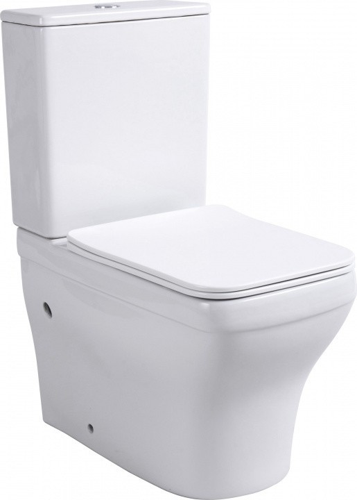 Напольный унитаз Aquanet Elegant C1 LX-2914 безободковый (белый) чаша