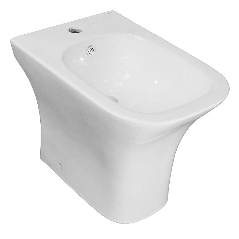 Биде напольное Azario Fretta Square AZ-1215C (белый)
