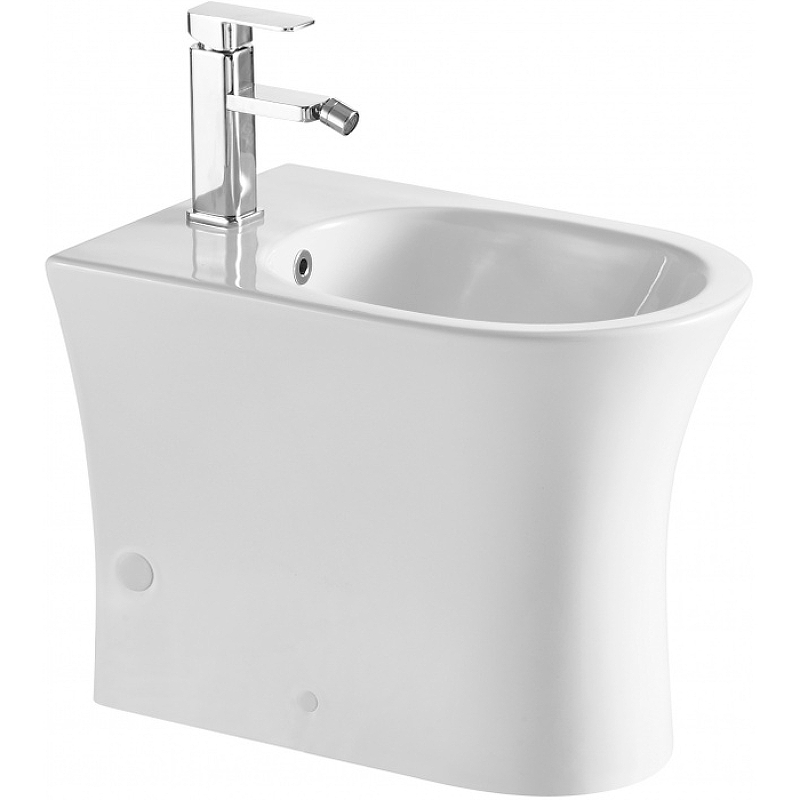 Биде напольное Aquanet Roll-B CL-12249F (белый)