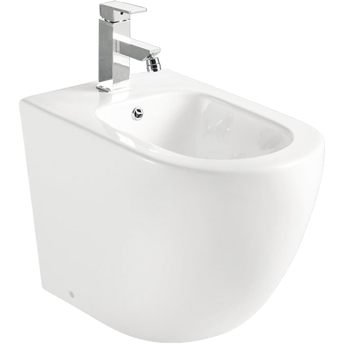Биде напольное Belbagno SFERA-R BB2141B (белый)