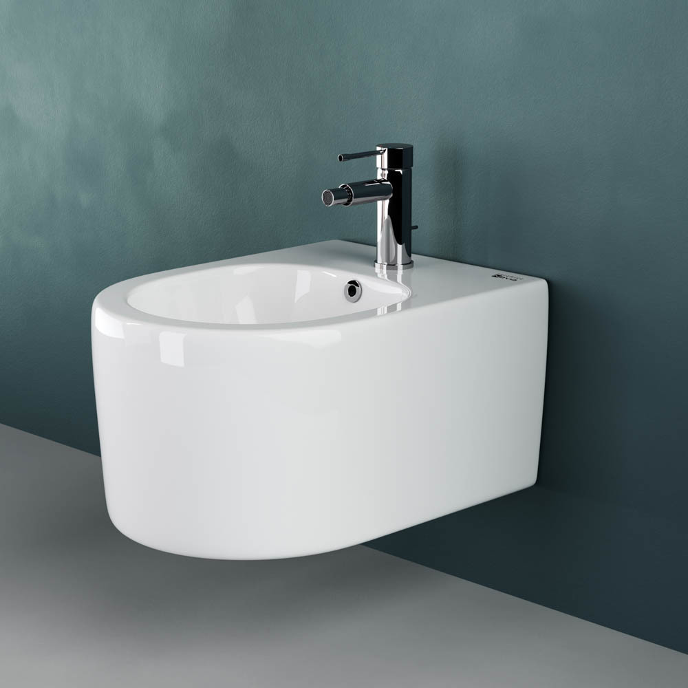 Биде подвесное Ceramica Nova Moments CN3004 (белый)