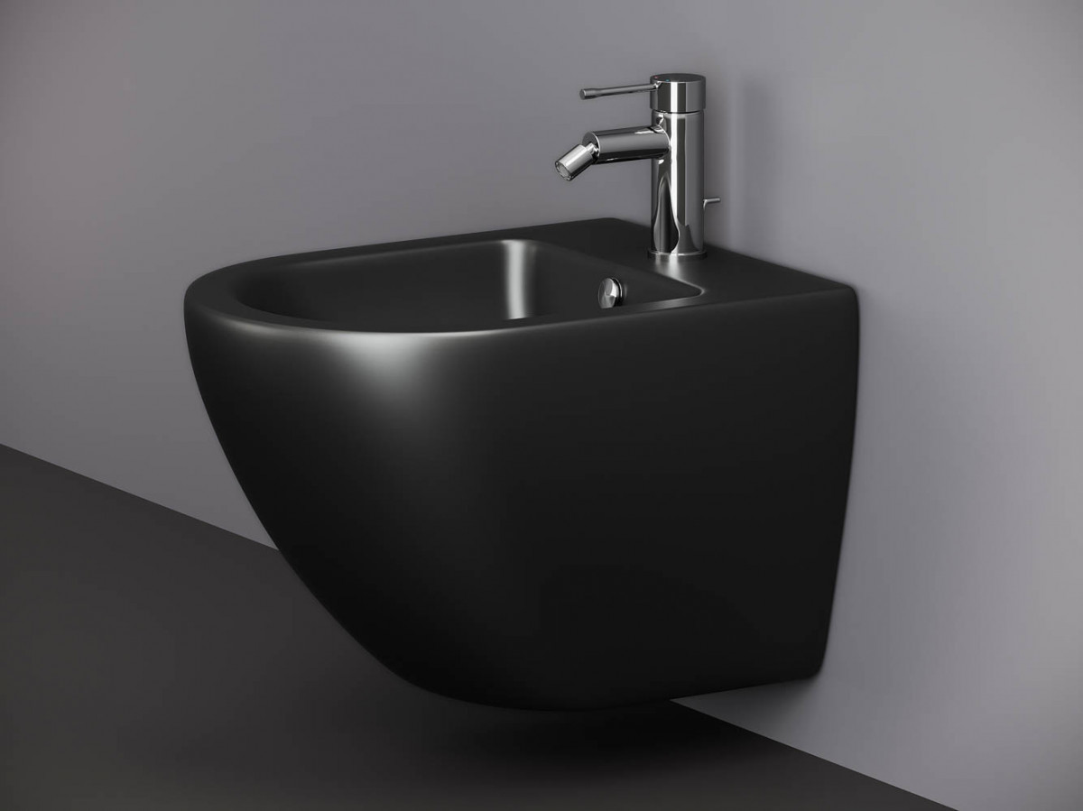 Биде подвесное Ceramica Nova Metropol CN4003MB (черный матовый)