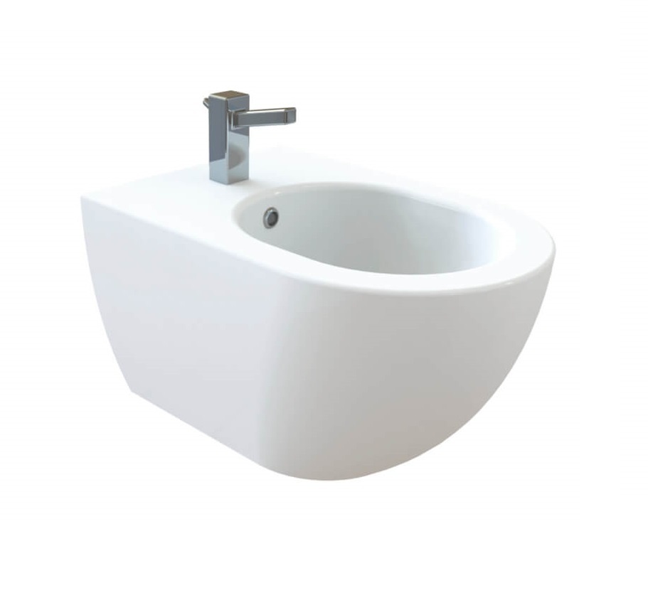 Биде подвесное Creavit Free FE510-00CB00E-0000 (белый)