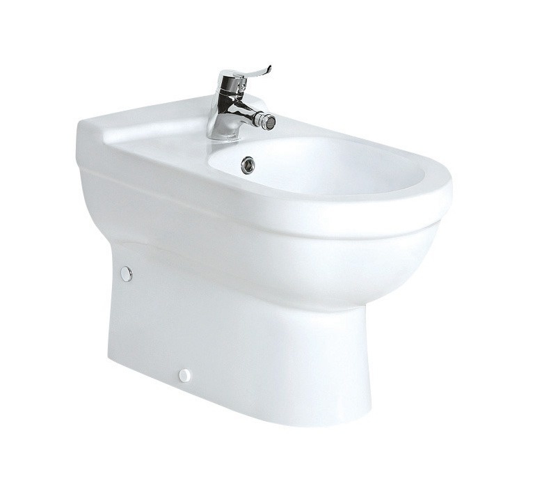Биде напольное Creavit Vitroya VT500-00CB00E-0000 (белый)