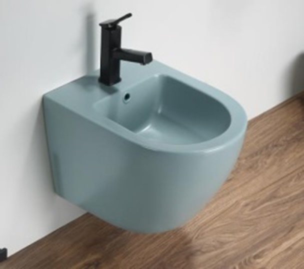 Биде подвесное CeramaLux В2342BDMLG (зеленый)