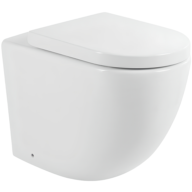 Унитаз приставной BelBagno SFERA-R BB2141CBR безободковый (белый)