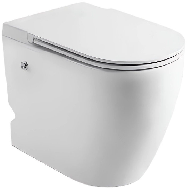 Приставной унитаз Cerutti SPA Sella Pulse CT10198 безободковый (белый)