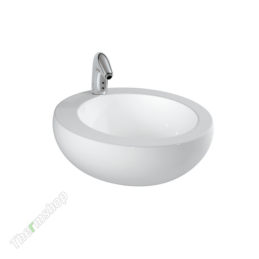 Раковина подвесная Laufen IL Bagno Alessi 8.1897.1.400.104.1 520*520 мм (белый)