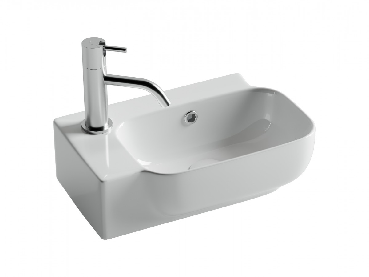 Раковина подвесная Ceramica Nova Element CN6074R 403*249 мм (белый) R