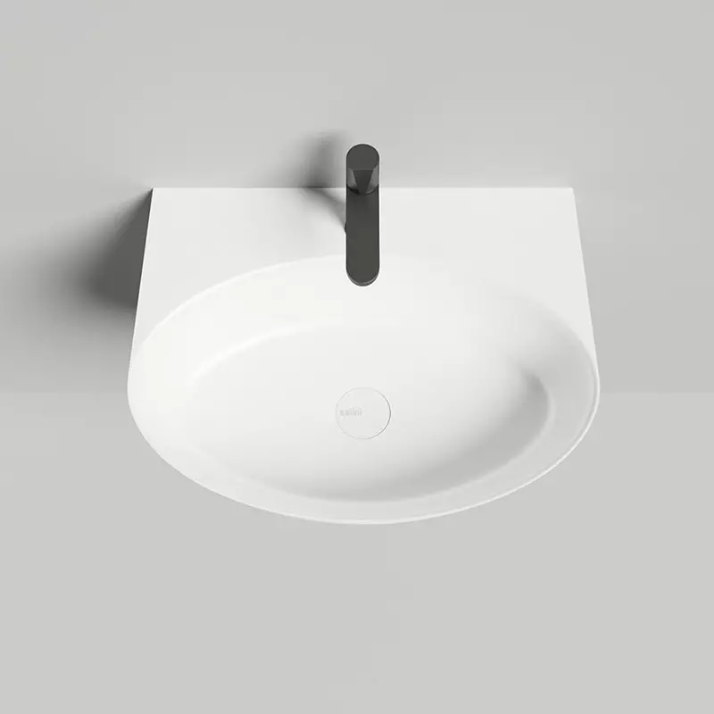 Раковина подвесная Salini Wall 02 140312G S-Sense 580*450 мм (белый)