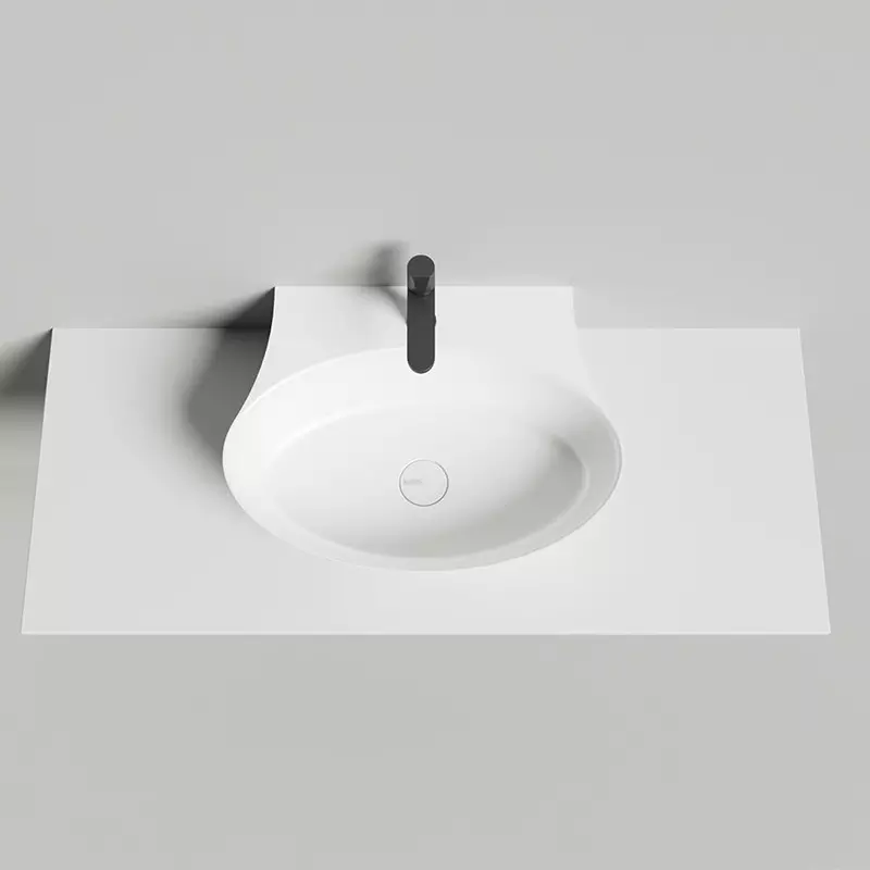 Раковина подвесная Salini Wall 01 140311G S-Sense 580*450 мм (белый)