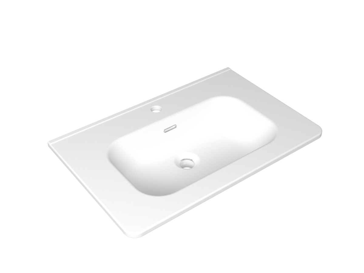 Раковина подвесная Jorno Chiara luce Stur.08.70/W/JR 710*460 мм (белый)