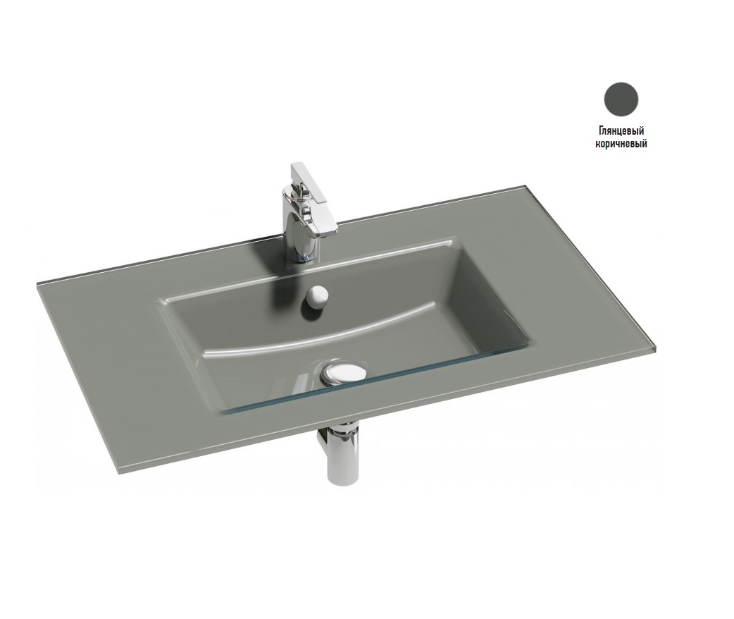 Раковина подвесная Jacob Delafon Vox EB2104-DD4 1000*460 мм (коричневый)