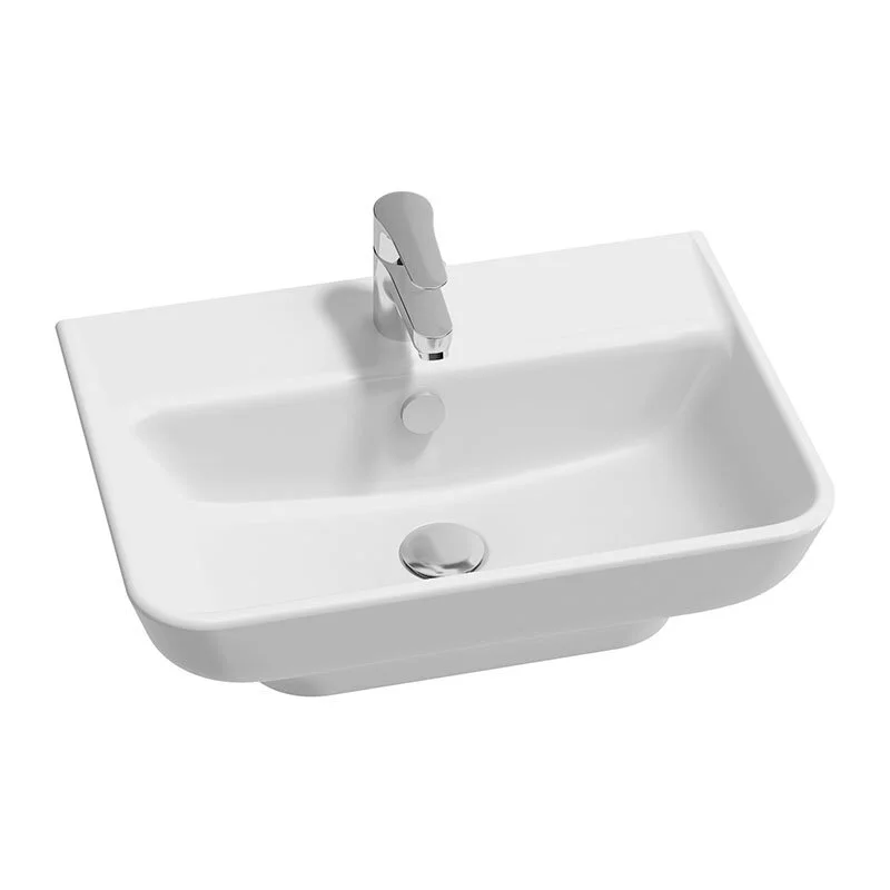 Раковина подвесная Jacob Delafon Struktura EGE112-00 550*480 мм (белый)