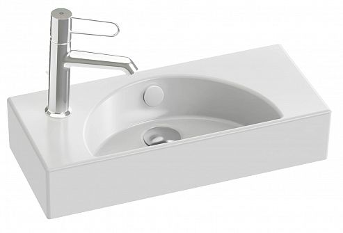 Раковина подвесная Jacob Delafon Odeon Rive Gauche EGO112-55-00 500*225 мм (белый) L