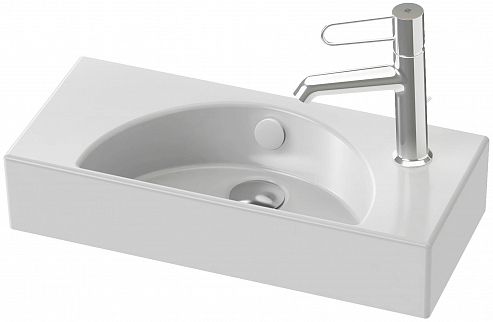 Раковина подвесная Jacob Delafon Odeon Rive Gauche EGO112-56-00 500*225 мм (белый) R