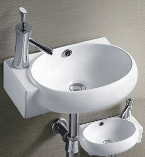 Раковина подвесная Gid N9100L 435*300 мм (белый)