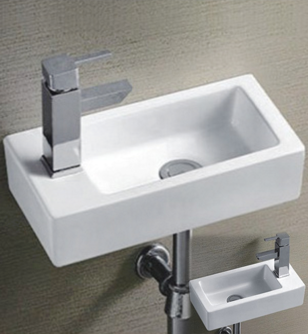 Раковина подвесная Gid N9272L 365*180 мм (белый)
