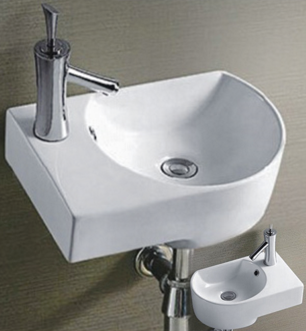 Раковина подвесная Gid N9273R  410*270 мм (белый)