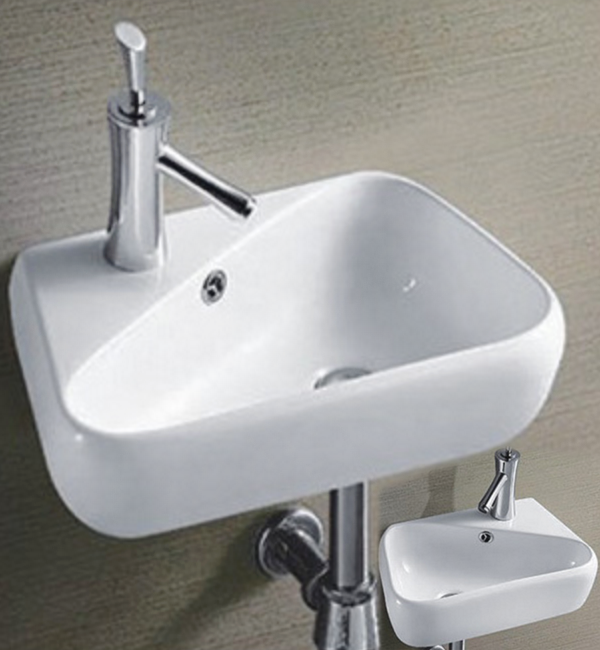 Раковина подвесная Gid N9275R 450*275 мм (белый)