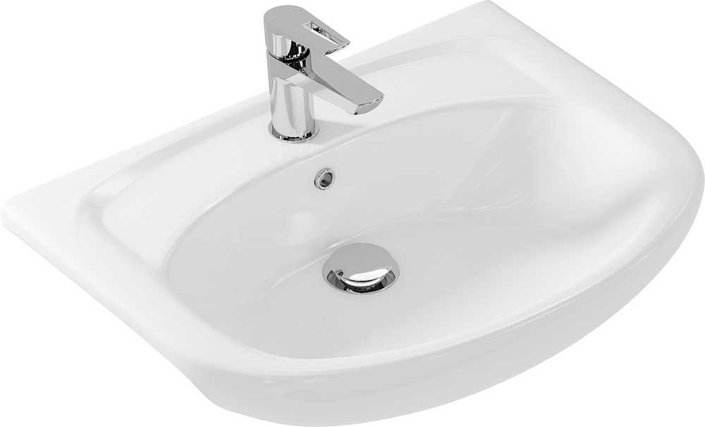 Раковина подвесная Cersanit Erica 61 S-UM-ERI61/1-w 610*485 мм (белый)