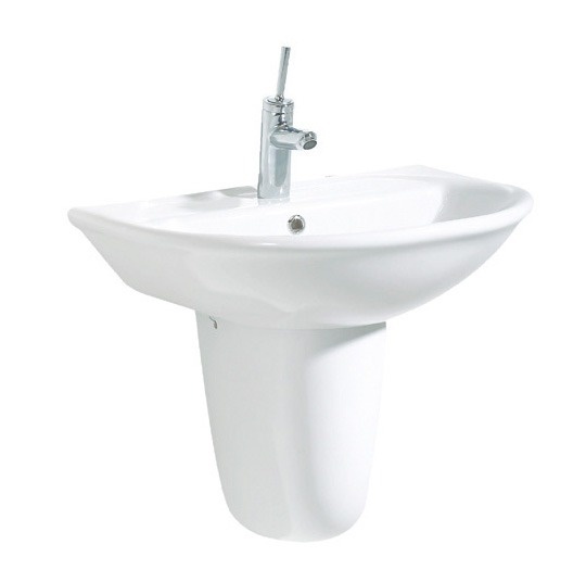 Раковина подвесная Creavit SelinSL060-00CB00E-0000 604*501 мм (белый)