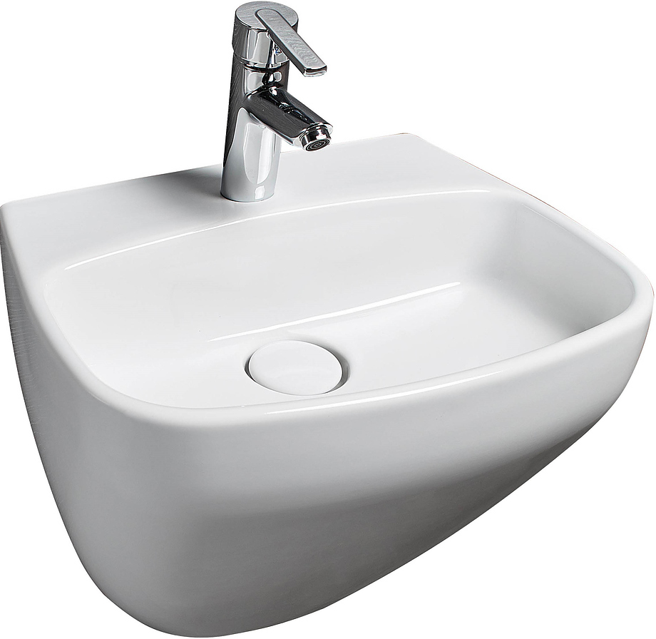 Раковина-моноблок подвесная beWash Alster 86511101 505*400 (белый)