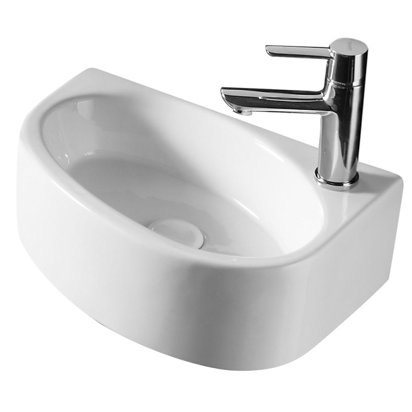 Раковина подвесная Azario AZ-4519 R 420*290 мм (белый)