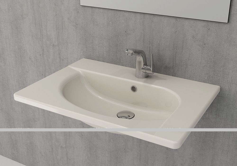 Раковина подвесная Bocchi Taormina Arch 1009-014-0126 650*450 мм (кремовый)