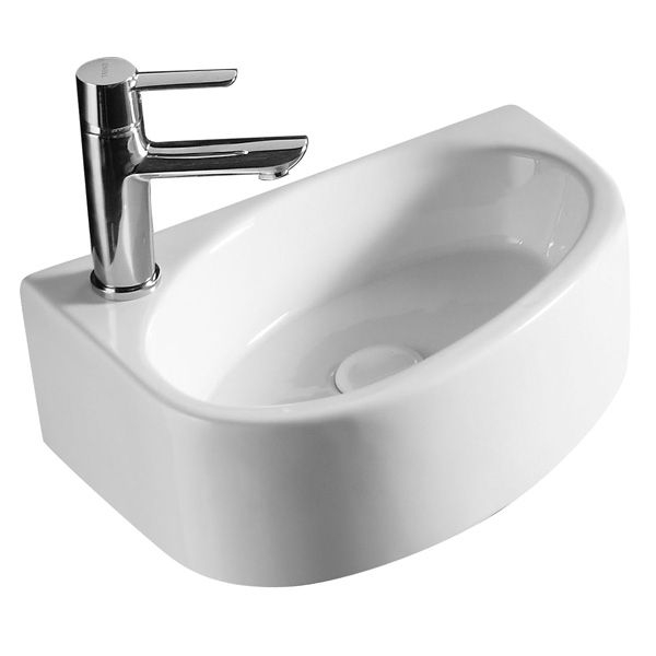 Раковина подвесная Azario AZ-4519A L 420*290 мм (белый)