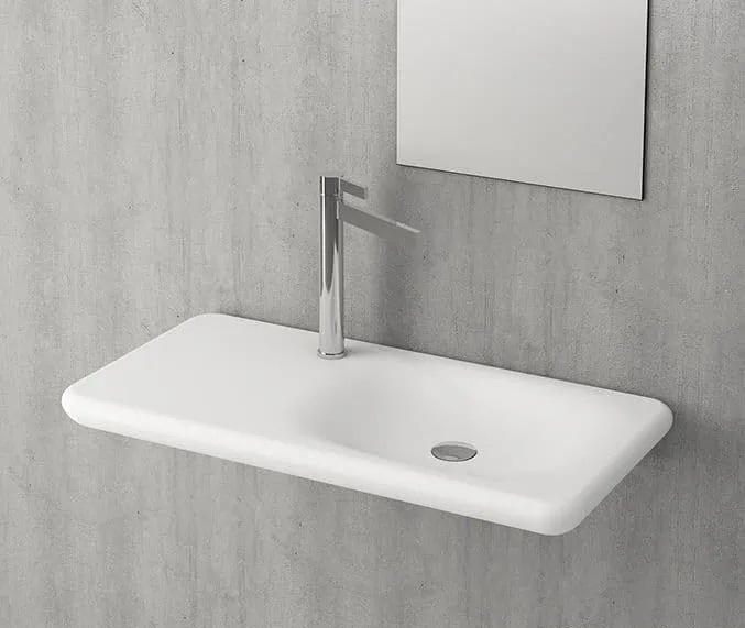 Раковина подвесная Bocchi Fenice 1165-002-0126 900*460 мм (белый матовый)