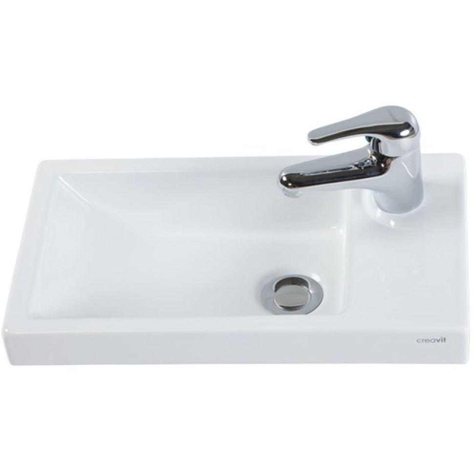 Раковина подвесная Creavit Trend TP025-00CB00E-0000 450*250 мм (белый)