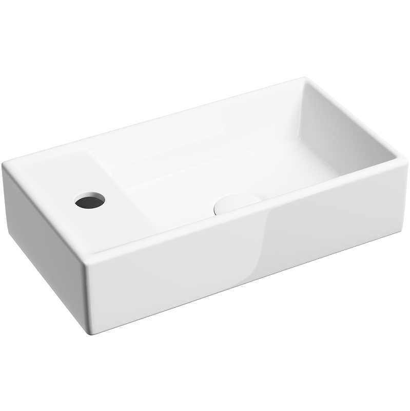 Раковина подвесная Ceramica Nova Element CN6051R 407*217 мм (белый)