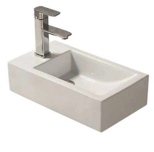 Раковина подвесная Art&Max AM-7948-R 450*250 мм (белый) R