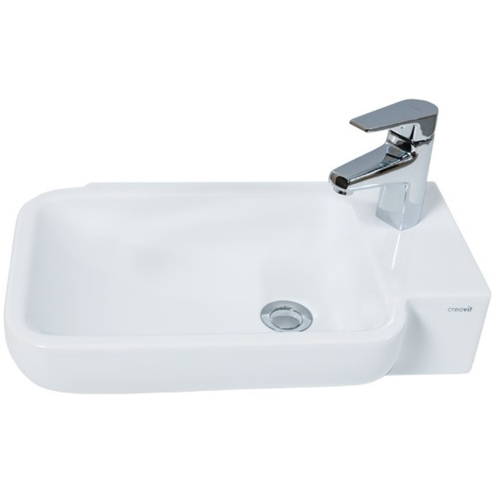 Раковина подвесная Creavit Trend TP027-00CB00E-0000 528*328 мм (белый)