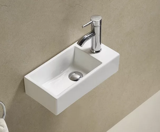 Раковина подвесная Gid 61127L N9270L 405*205 мм (белый)