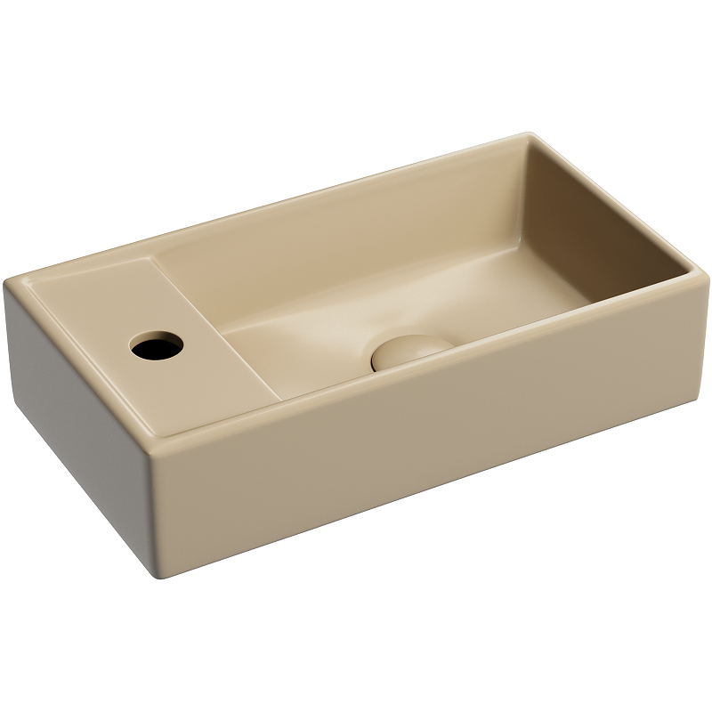 Раковина подвесная Ceramica Nova Element CN6051RMC 407*217 мм (капучино матовый)