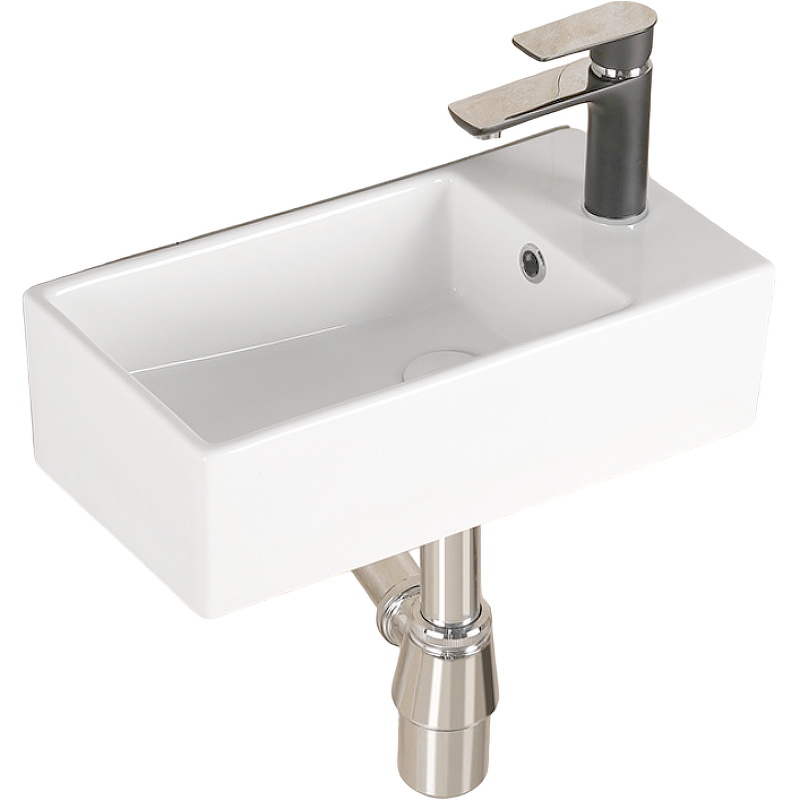 Раковина подвесная Cerutti SPA CR7098D 480*240 мм (белый)